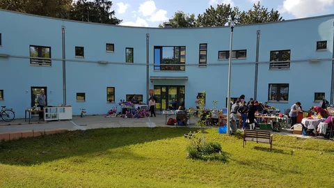 Außenansicht vom Stadtteilzentrum